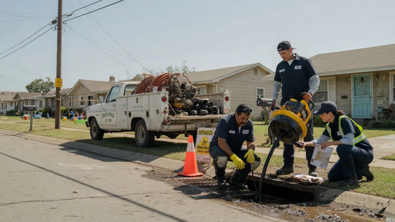 Drain Cleaning in Deer Park, TX near me